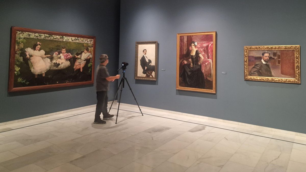 Retratos familiares de Sorolla.