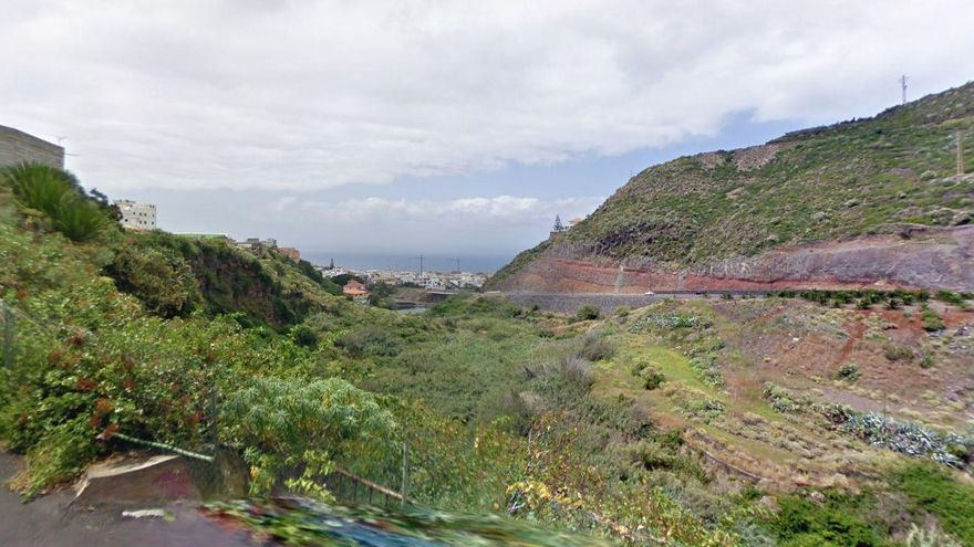 Vista del Barranco de Milán, en Tenerife