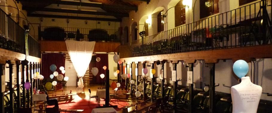 Espacio escénico de Matadero Lab en el IES Sefarad de Toledo