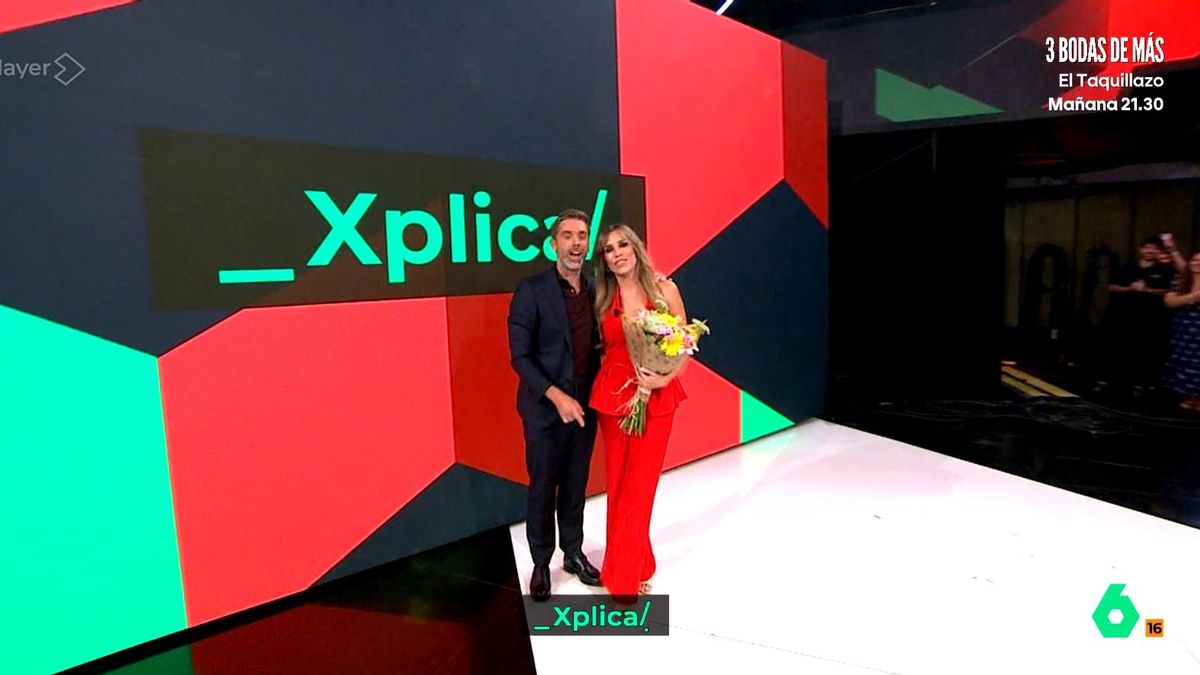 José Yélamo y Paula del Fraile en laSexta Xplica