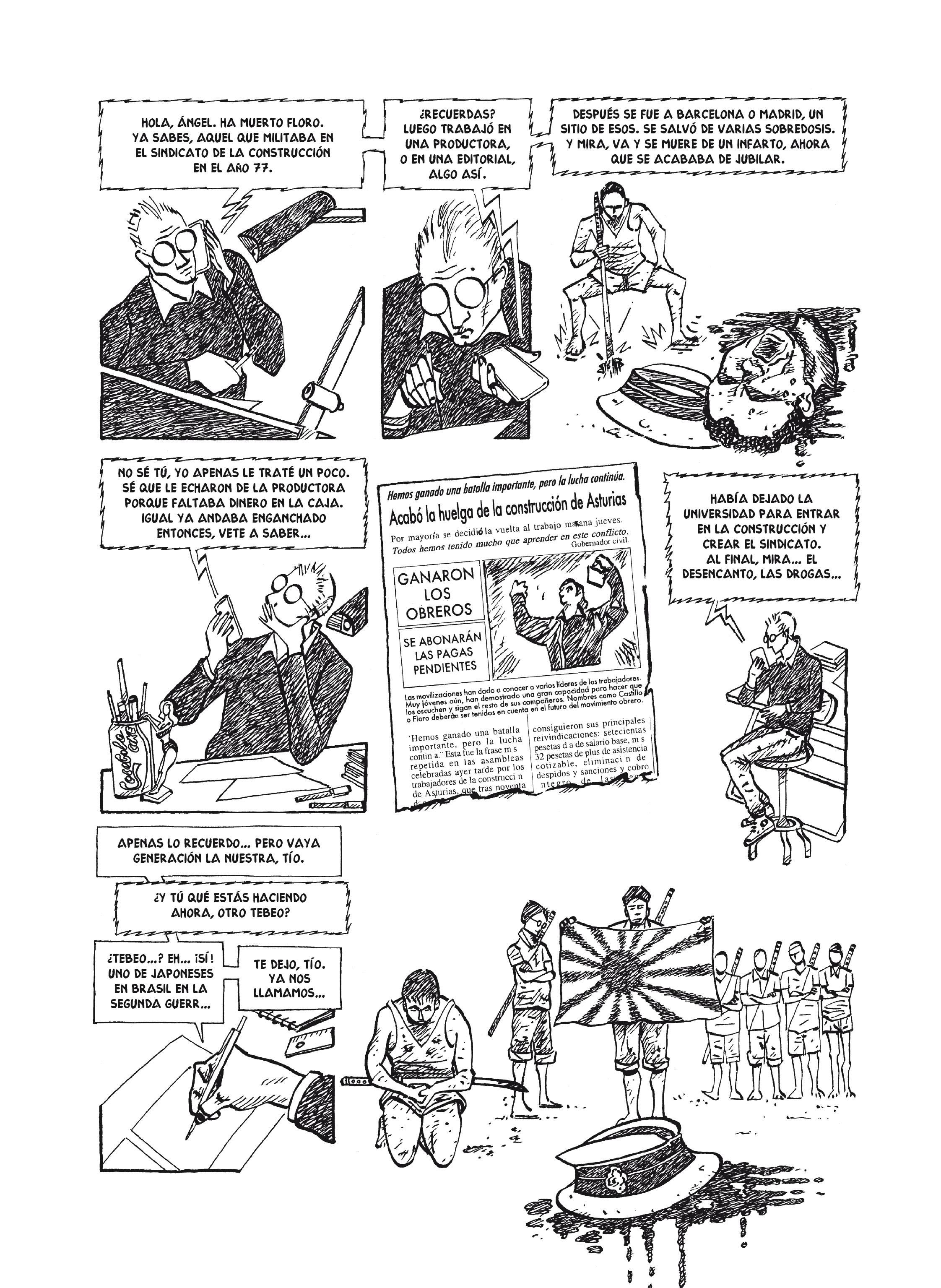 Páginas de 'La caja de Pandora'