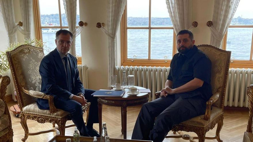 Las negociaciones de Estambul abren la vía hacia un acuerdo en Ucrania EFE/EPA/UKRAINIAN PRESIDENTIAL PRESS SERVICE HANDOUT