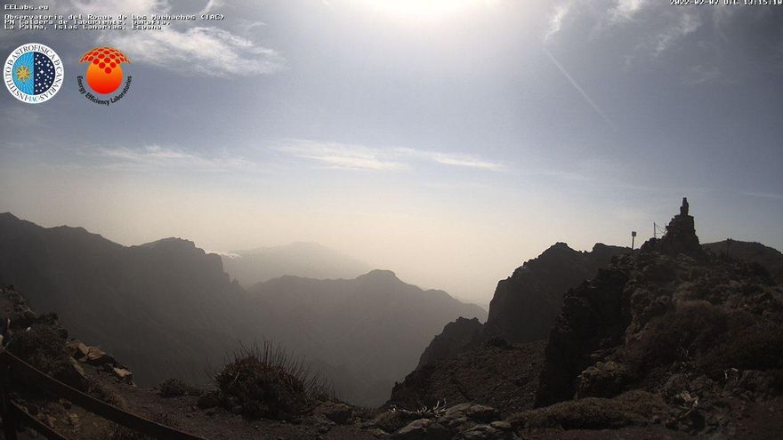 Probable calima este martes en La Palma