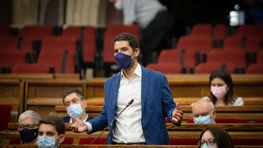Imagen de archivo - El portavoz de Cs en el Parlament, Nacho Martín Blanco