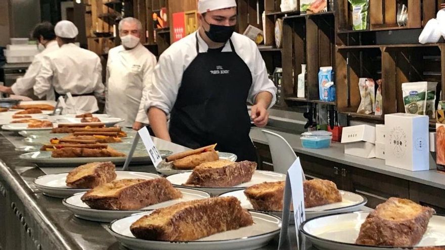 La mejor torrija de Madrid se cocina en una pastelería de Ventas