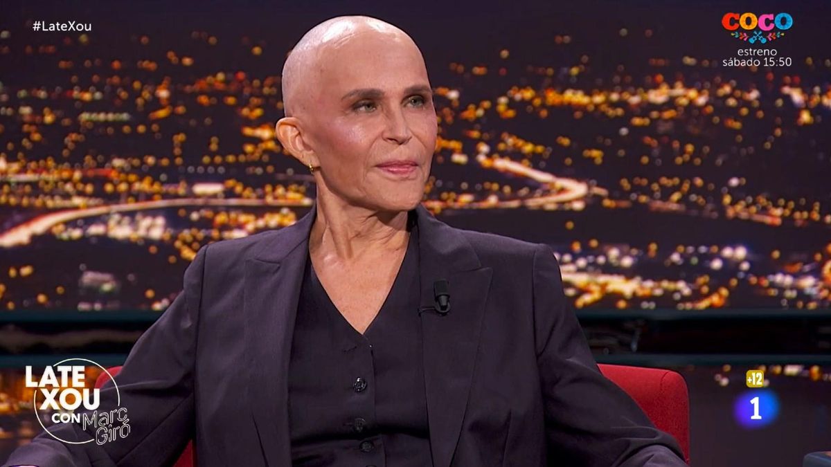 Antonia San Juan reapareció en el 'Late Xou' con Marc Giró: "El mejor premio estando enferma es que me den trabajo"