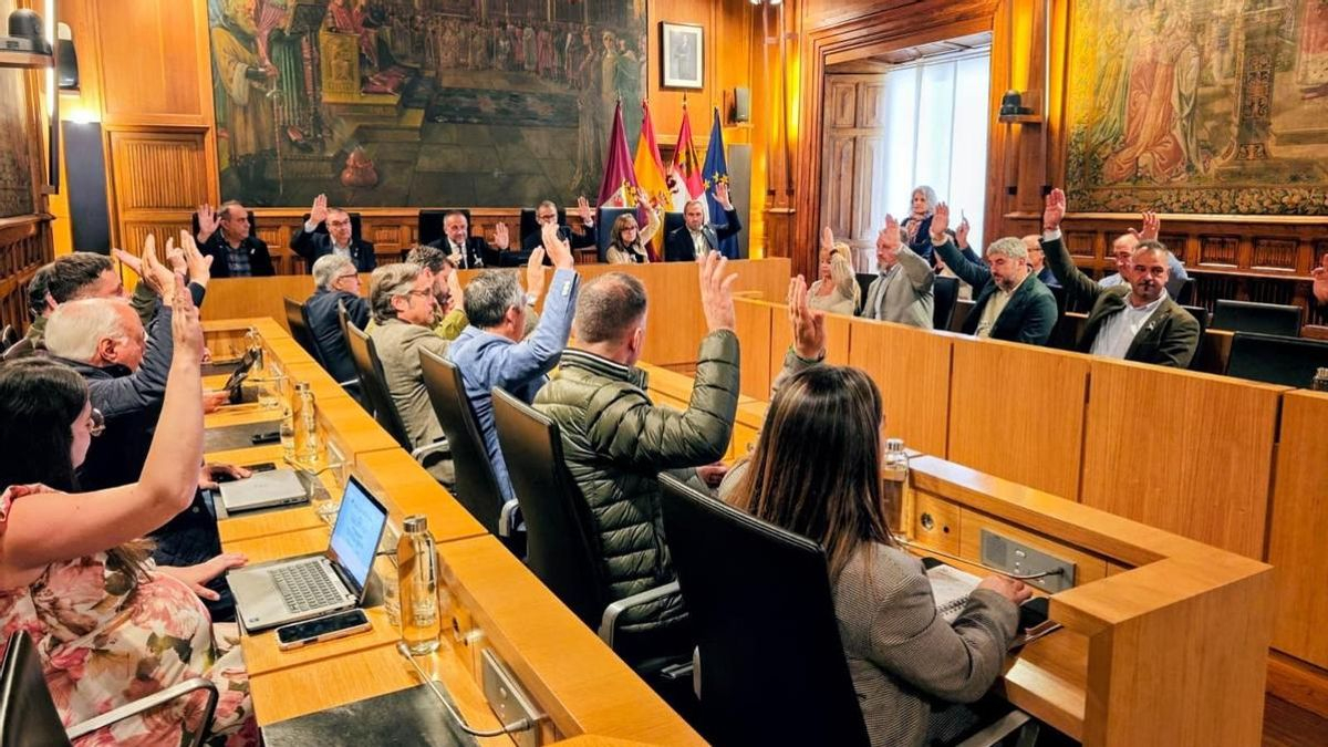 Votación unánime de todos los grupos en la Diputación de León.
