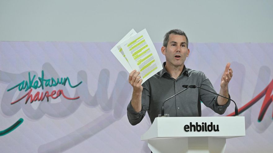 El secretario de Acción Política de EH Bildu, Arkaitz Rodriguez