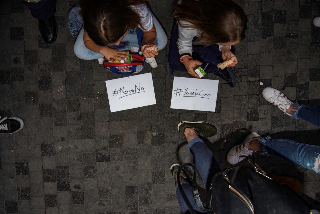 Concentración en la plaza Belluga (Murcia) contra la sentencia de La Manada/ CARLOS TRENOR