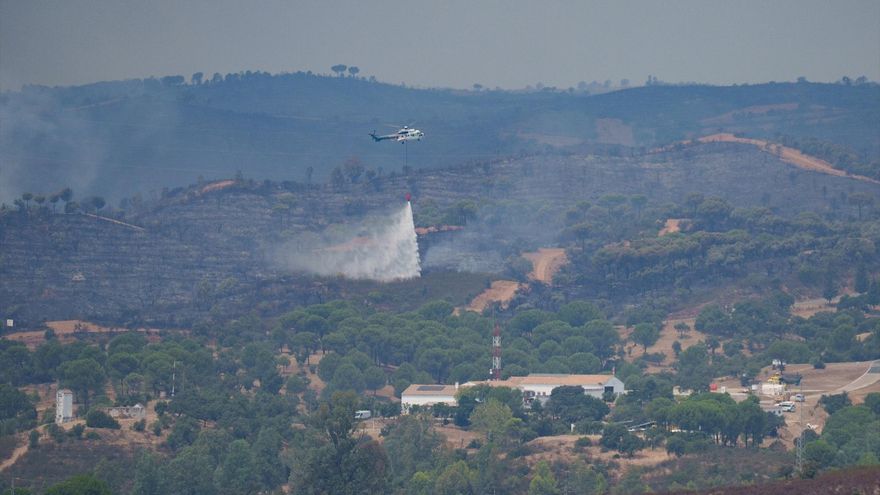 Aznalcóllar solicitará la declaración de zona catastrófica tras los daños sufridos por el incendio de Niebla