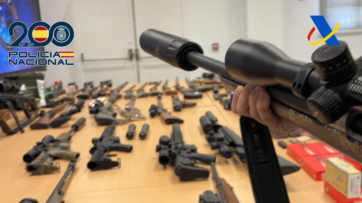 Una redada en Ávila contra un fraude millonario en el IVA da con un taller ilegal de armamento