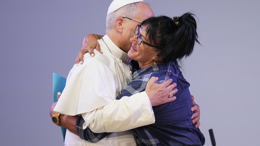 Las presas de Brians 1, al Papa: "Nos alegra que esté aquí porque muchas veces nos sentimos olvidadas"