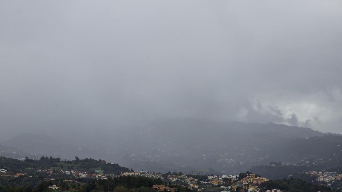 La Aemet anuncia lluvias en Canarias durante la tarde de este vienes en la provincia occidental