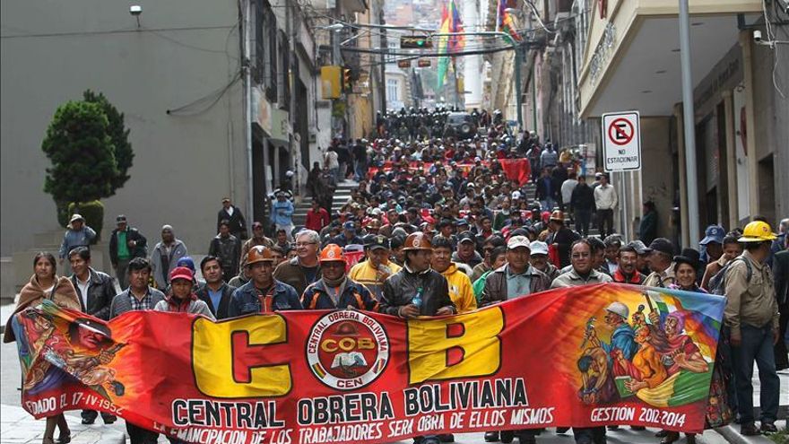 Los sindicatos bolivianos presionarán para mejorar las pensiones