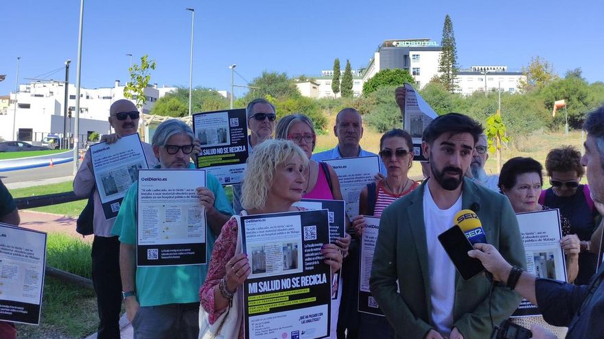 AMAMA se suma a la protesta contra el uso de reactivos caducados en un hospital de Málaga: “Por ahorrarse cuatro duros”
