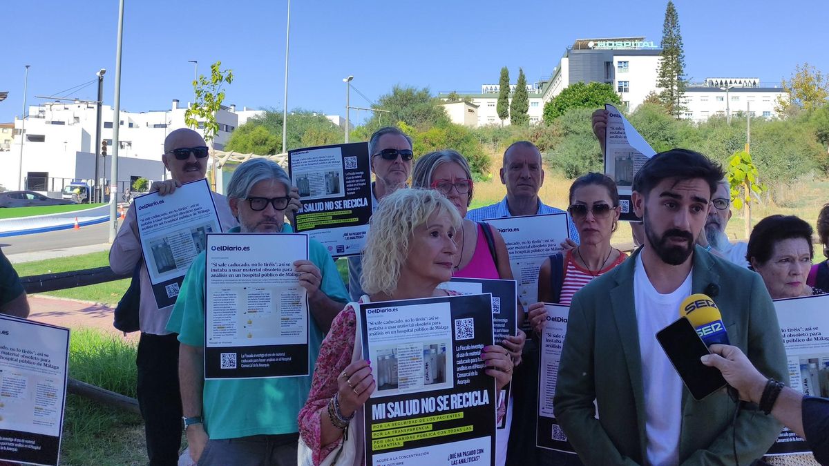 AMAMA se suma a la protesta contra el uso de reactivos caducados en un hospital de Málaga: “Por ahorrarse cuatro duros”