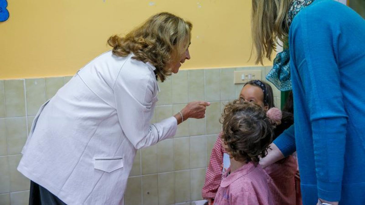 La vacunación ha comenzado en e colegio San Pío X del barrio logroñés de La Estrella