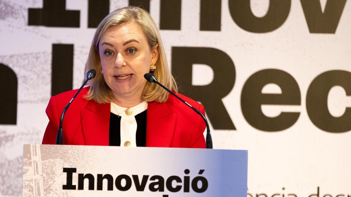 La vicepresidenta de la Diputación de Valencia, Natàlia Enguix.