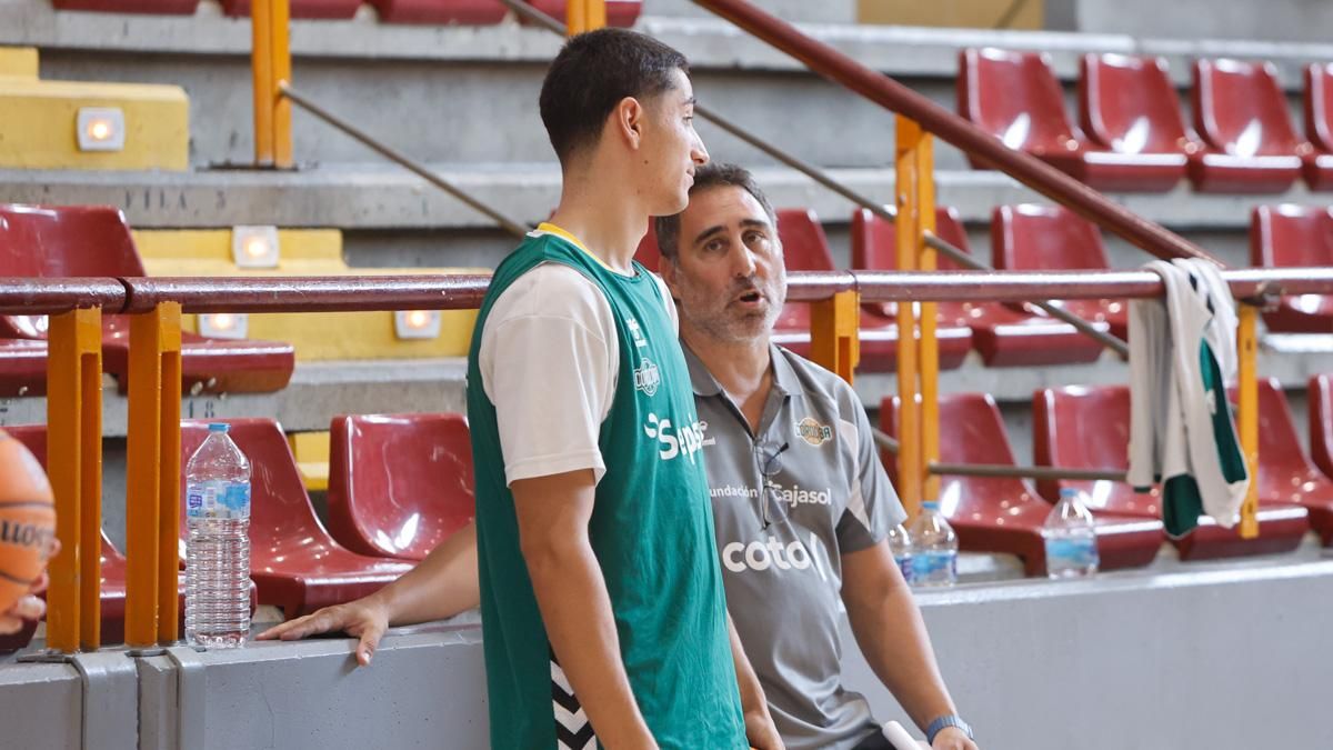 Entrenamiento del Cajasol Coto Córdoba en Vista Alegre