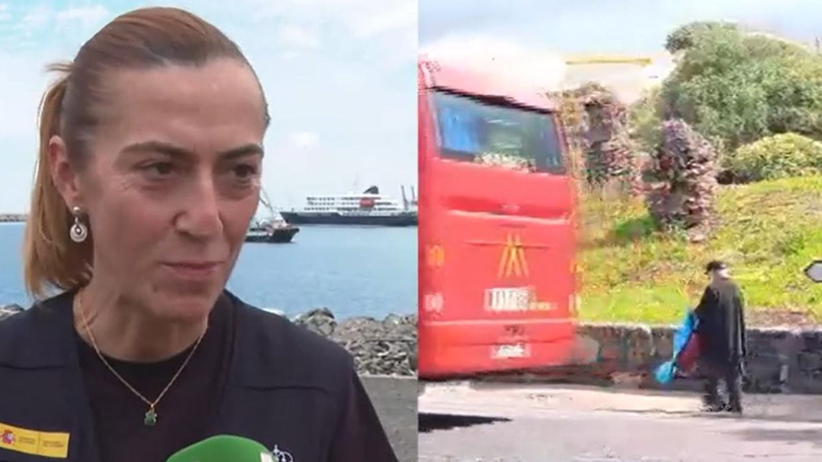 Un psiquiatra de acompañamiento a pasajeros españoles del Hondius desata la polémica al quitarse la protección al bajar de una guagua