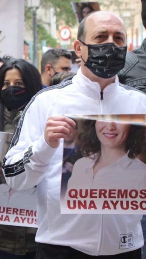 Manifestantes en Albacete