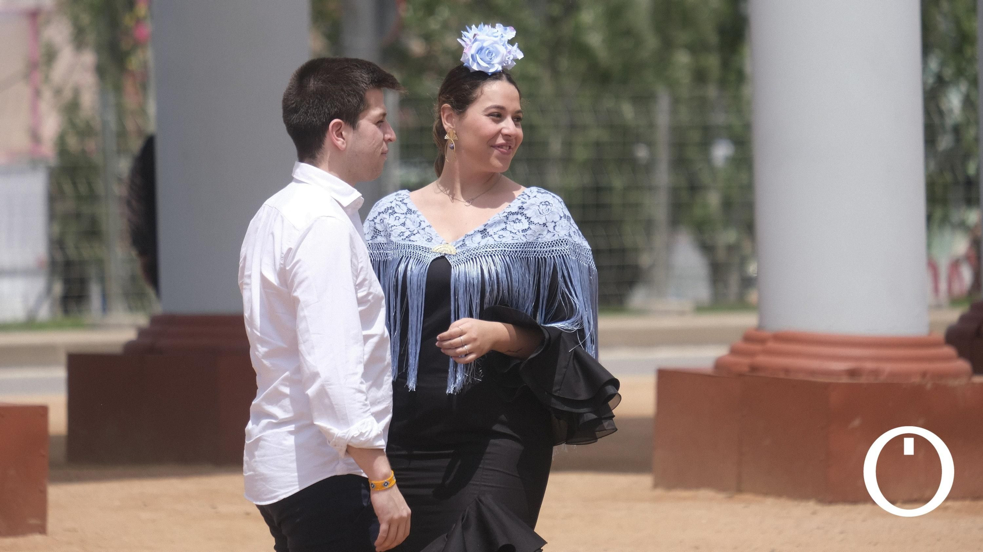 Ambiente de viernes en la Feria de Córdoba.