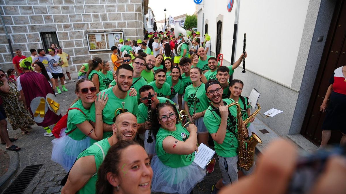 Participantes en las Olimpiadas Rurales de Los Pedroches, en Añora.