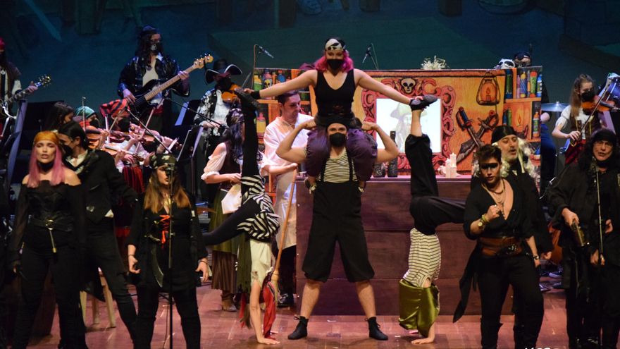 El proyecto del Conservatorio de león es puro espectáculo multidisciplinar para la familia.