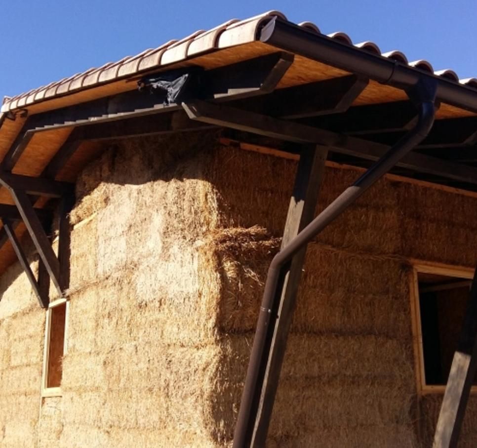 Detalle de la casa 'Mas la Llum'.