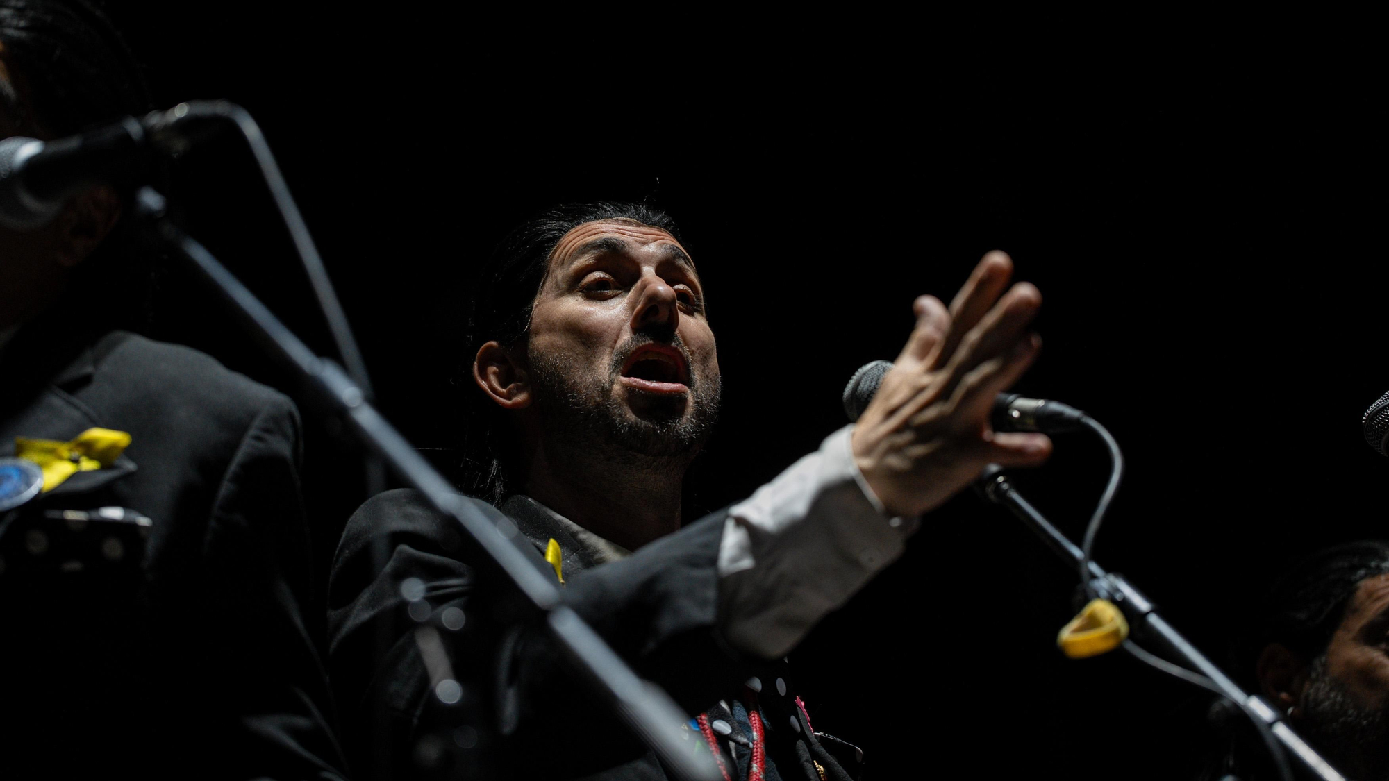 El concierto de la chirigota del Bizcocho en la plaza de toros
