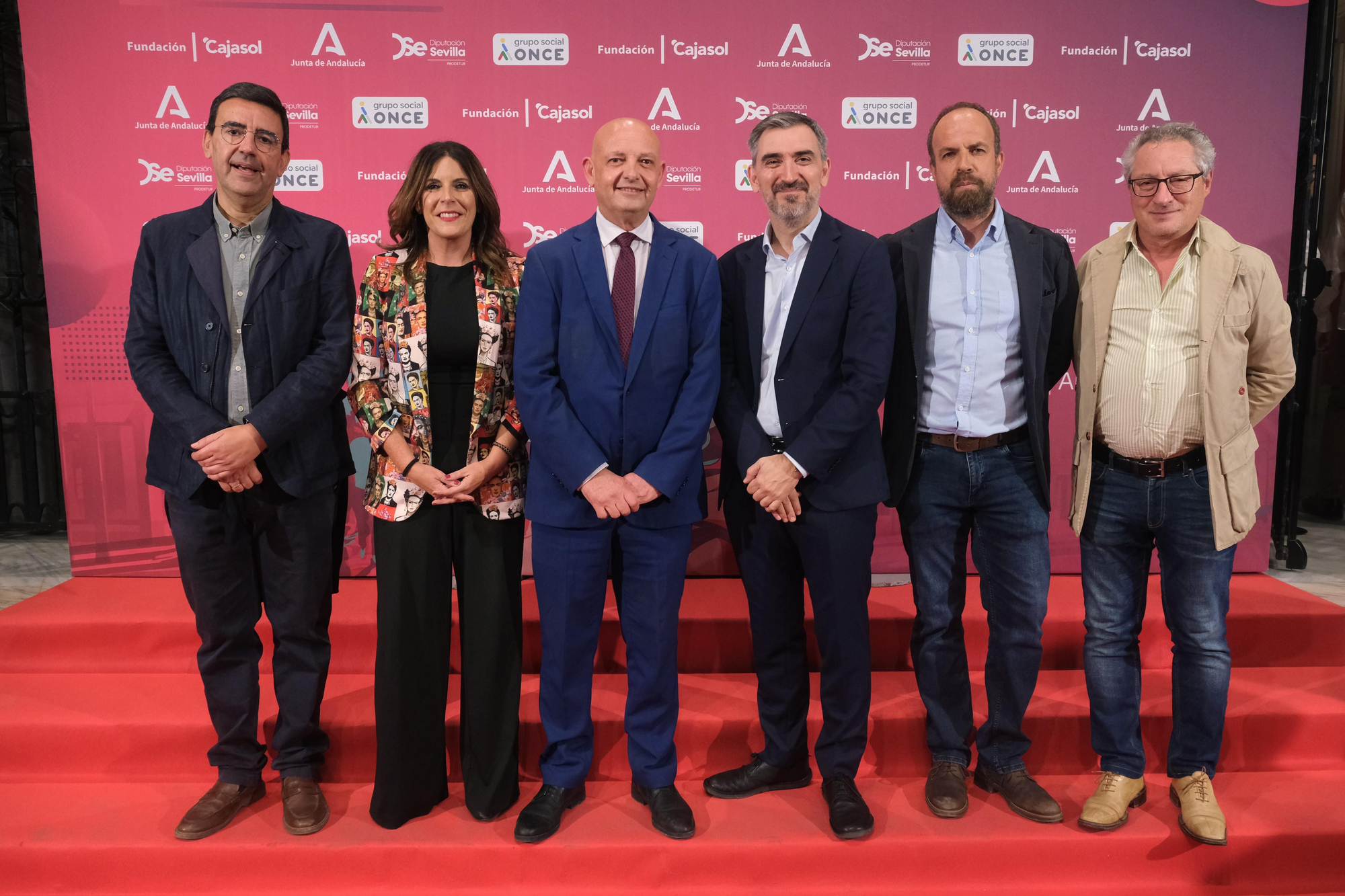 Mario Jiménez, Ángeles Ferriz, Francisco Rodríguez, Ignacio Escolar, Javier Ramajo y Agustín Morón.