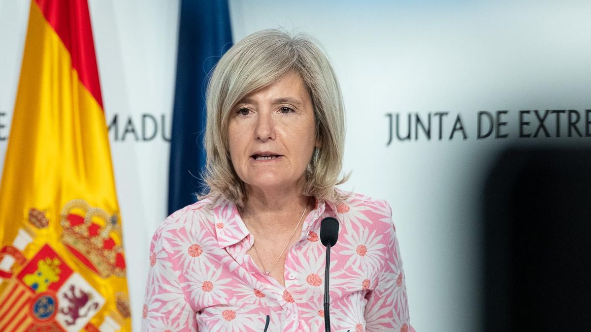 La portavoz de la Junta de Extremadura, Victoria Bazaga