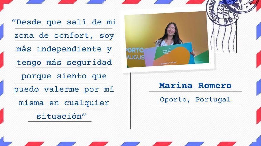 "Salí de mi zona de confort": Marina Romero encuentra en Oporto la confianza en sí misma