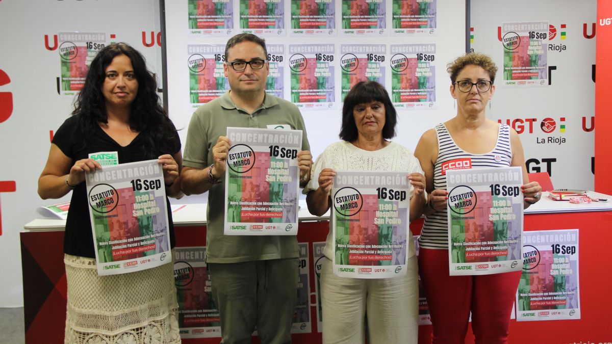 Los sindicatos anuncian movilizaciones por el Estatuto Marco