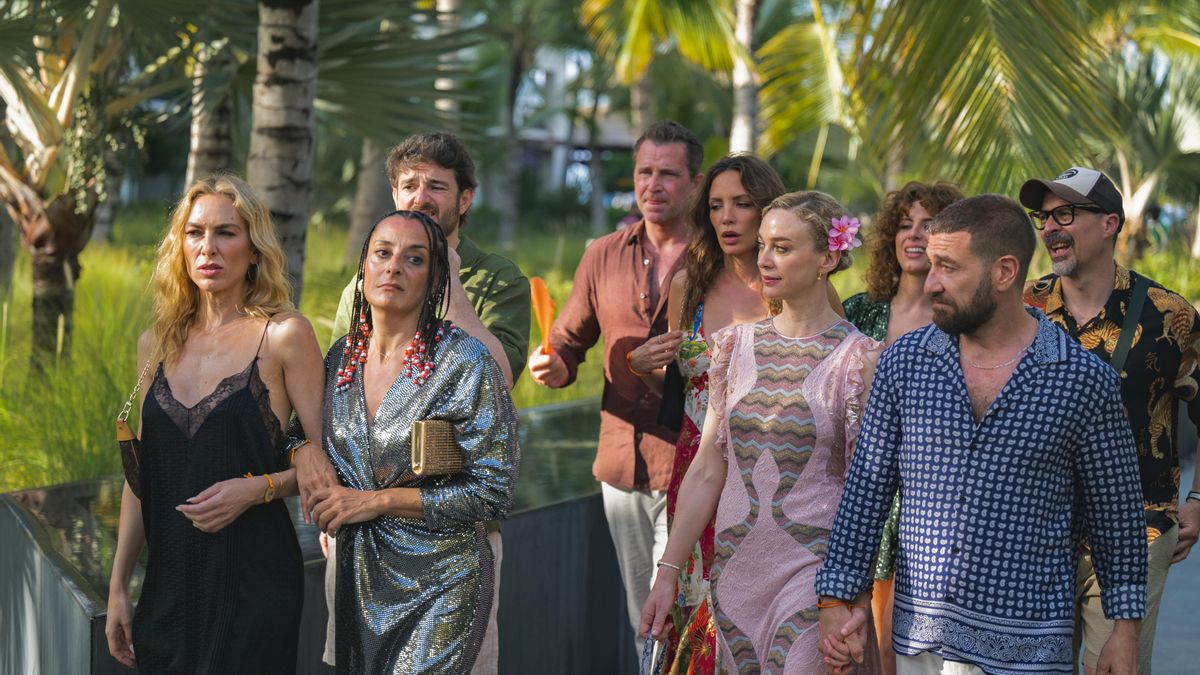 La serie de Netflix 'Machos Alfa' graba un capítulo de su nueva temporada en el Lopesan Costa Bávaro, en la República Dominicana
