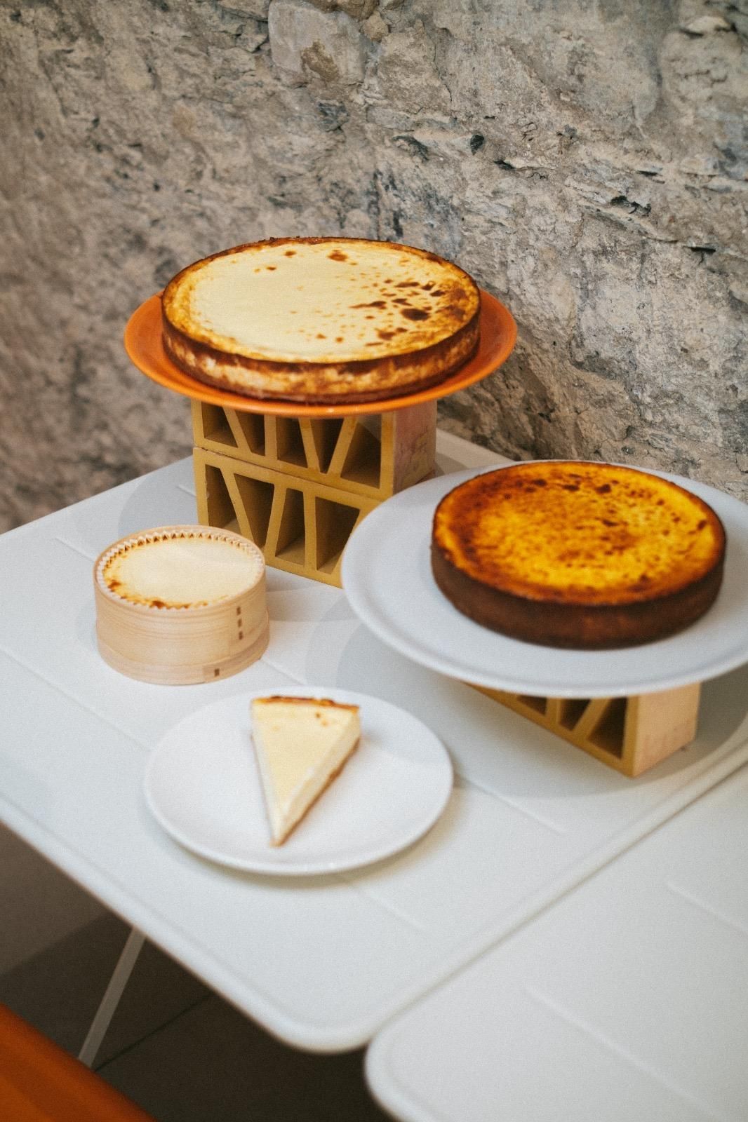 Tarta de Queso de Pajonales de Aristeo Obrador.