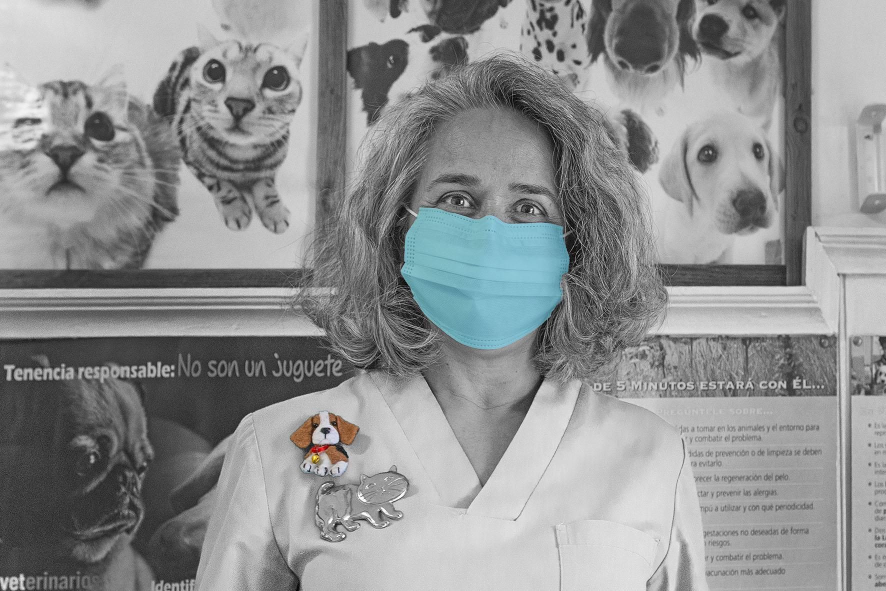 Rosa Delia Marrero, veterinaria.