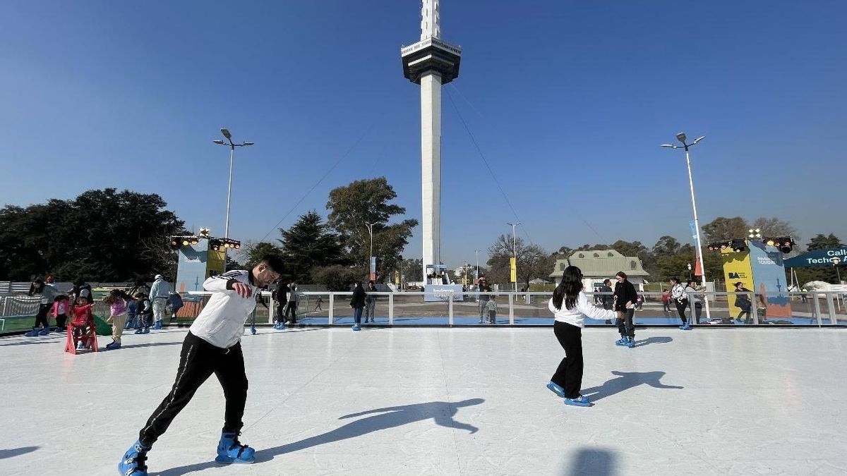 Patinaje sobre hielo.