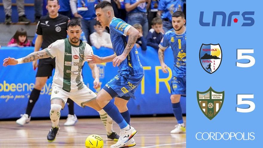 Festival de goles sin vencedor entre Córdoba Patrimonio y Peñíscola FS