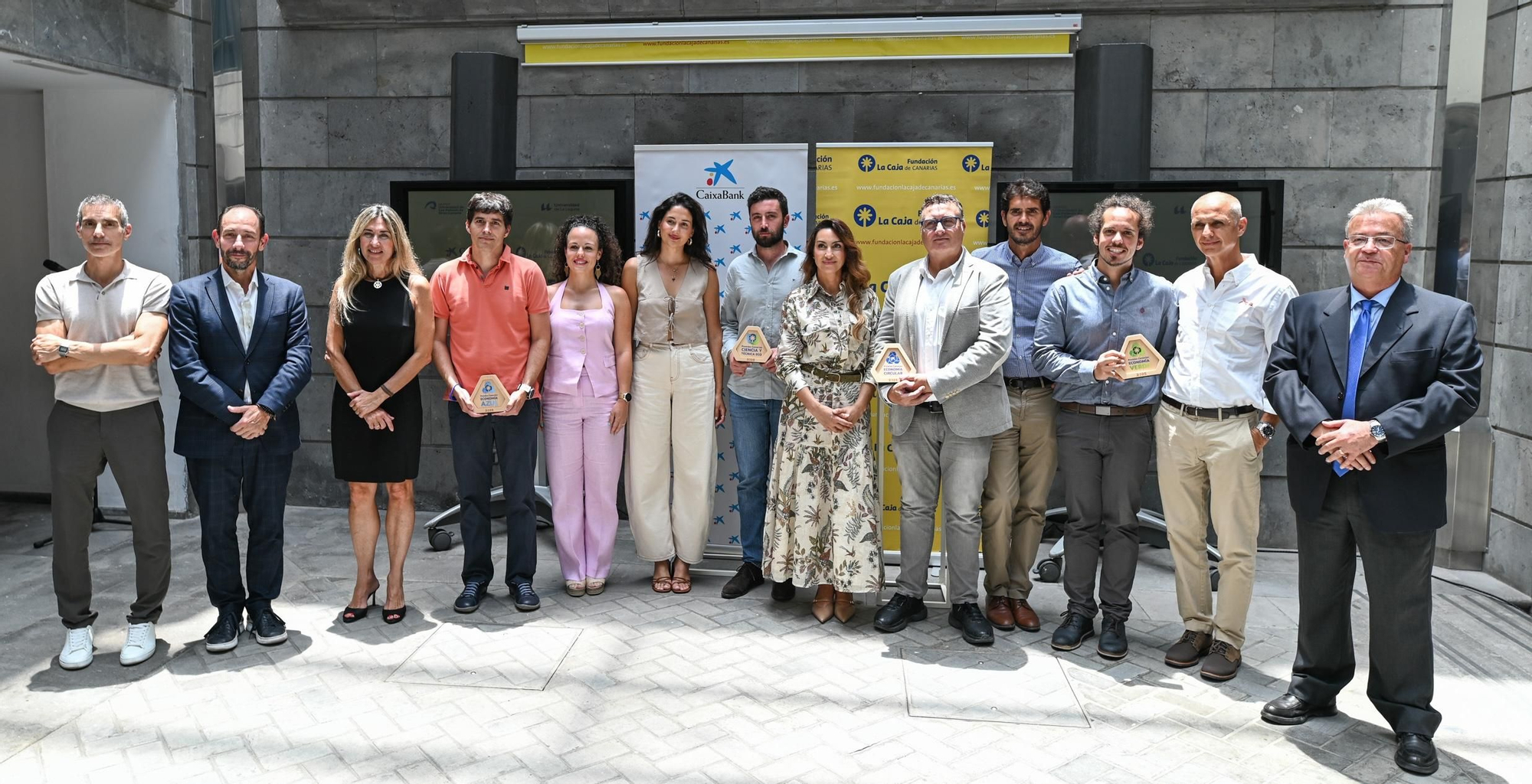 CaixaBank y la Fundación La Caja de Canarias entregan los ‘Premios Canarias de Economía Sostenible’.