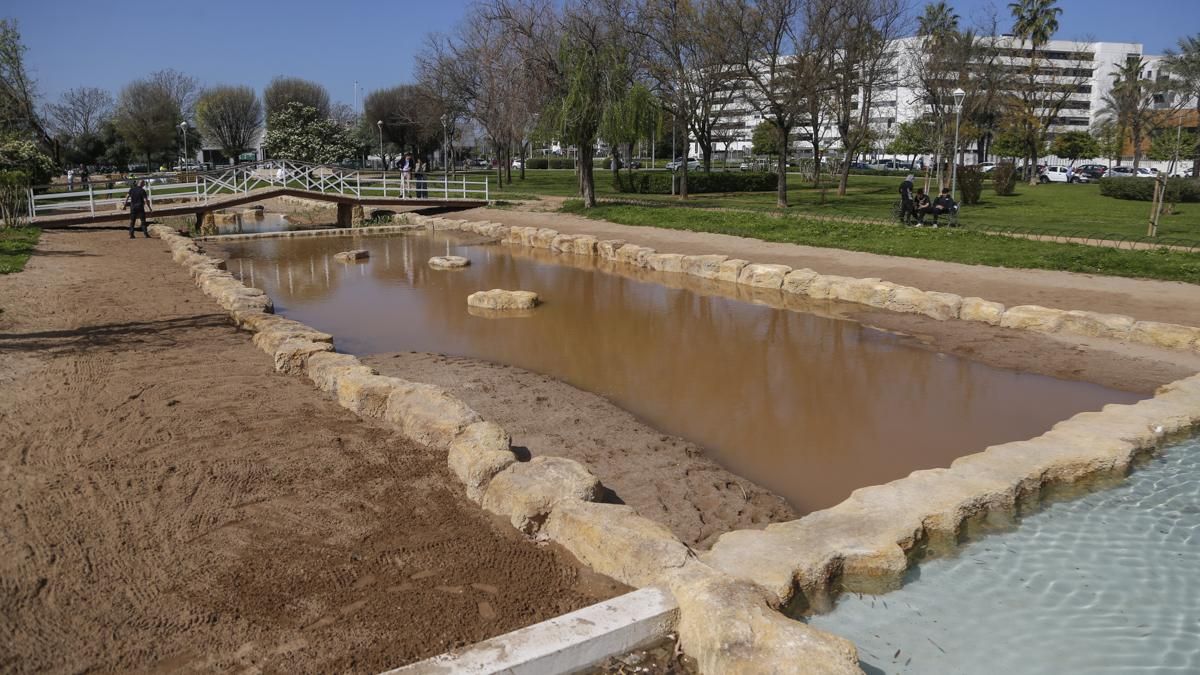 Naturalización del estanque de los Jardines Escritora Elena Fortún