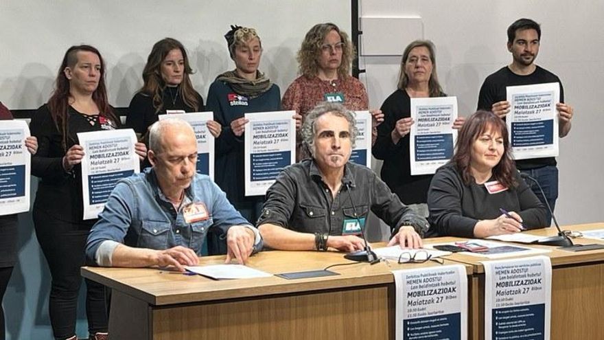 Los sindicatos del sector público quieren que el Congreso apruebe que los salarios de los funcionarios se decidan en Euskadi