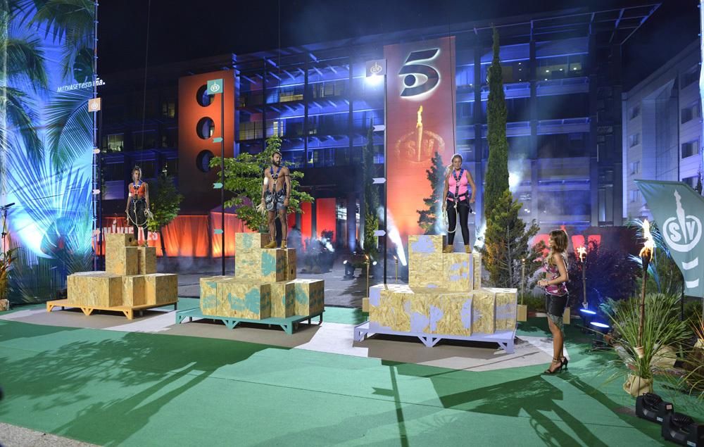 Imagen de la primera prueba de la final de Supervivientes