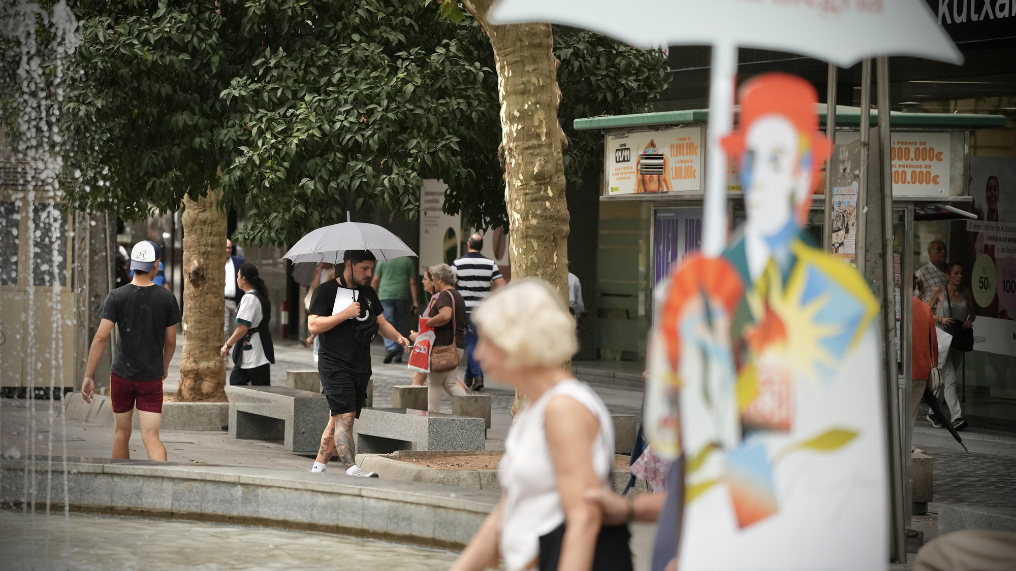 Primeras lluvias de otoño en Córdoba