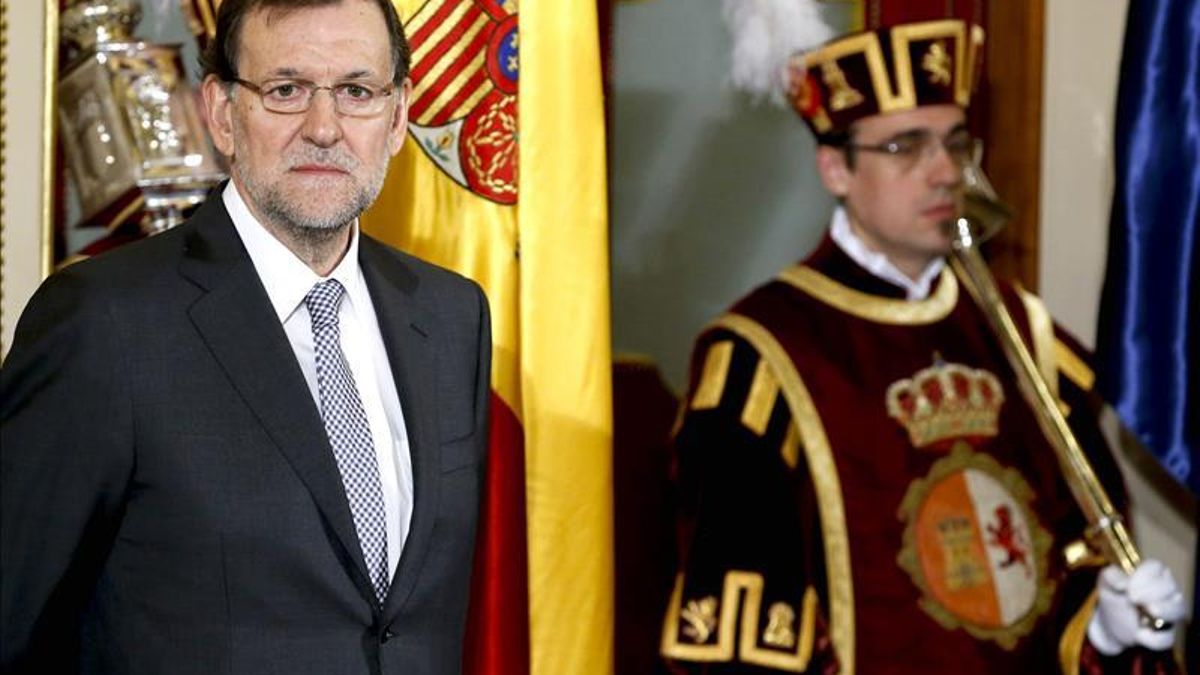 El presidente del Gobierno, durante los actos del Día de la Constitución / EFE