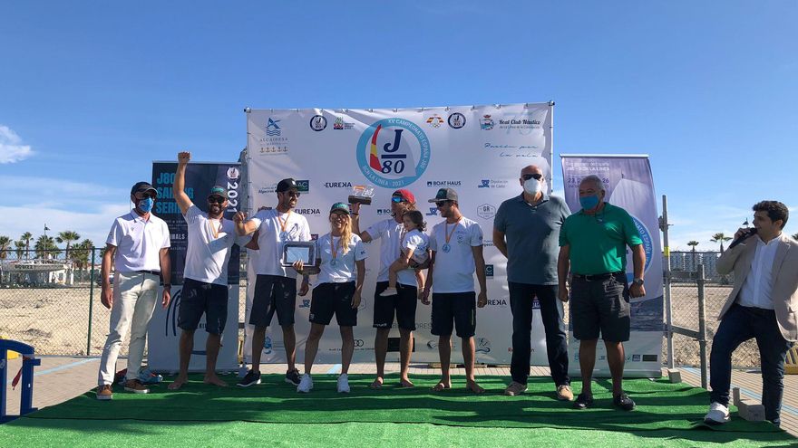 El ‘Princesa Yaiza’ de Rayco Tabares se proclama campeón de España de J/80 2021 en La Línea