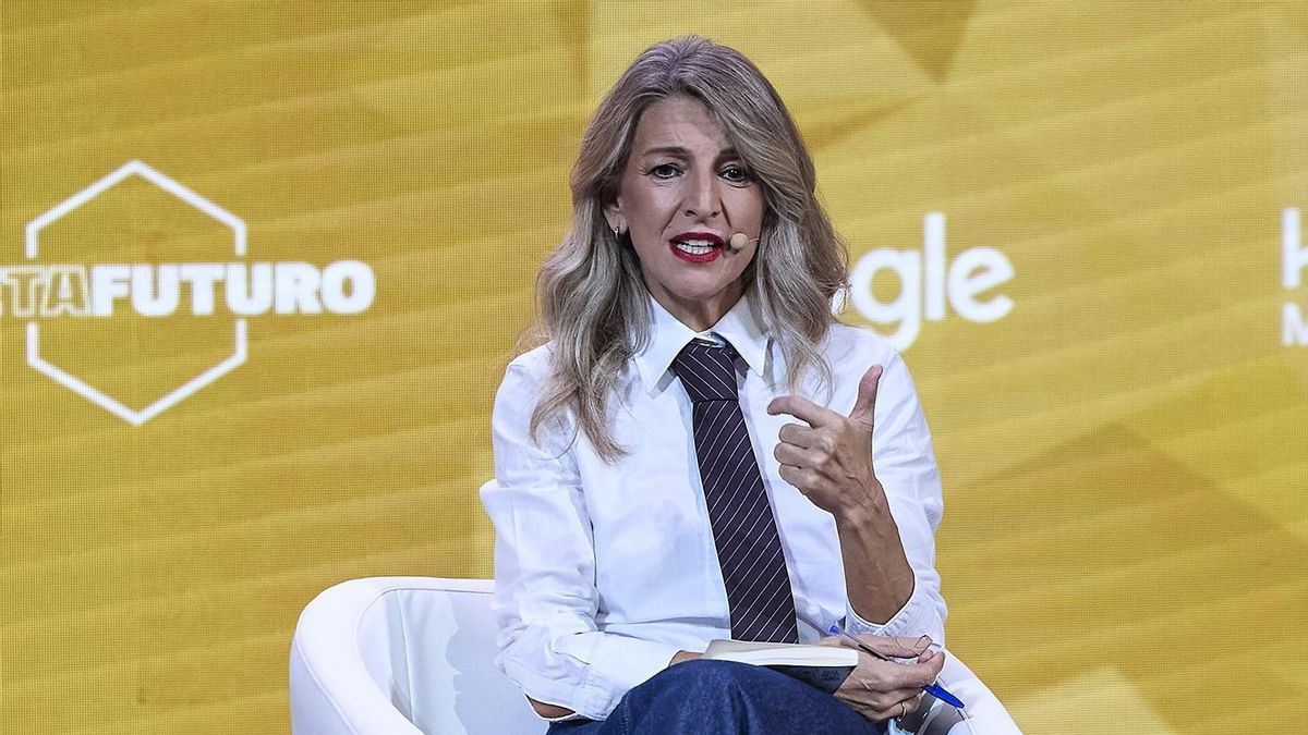 Yolanda Díaz anuncia que el empleo ya ha llegado a los 22 millones de trabajadores: "De manera real, no desestacionalizada"