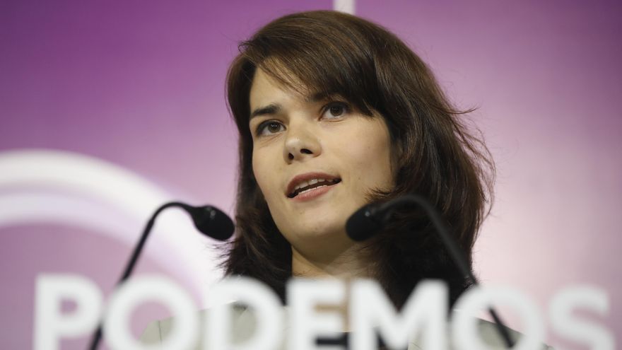 La coportavoz de Podemos, Isa Serra.