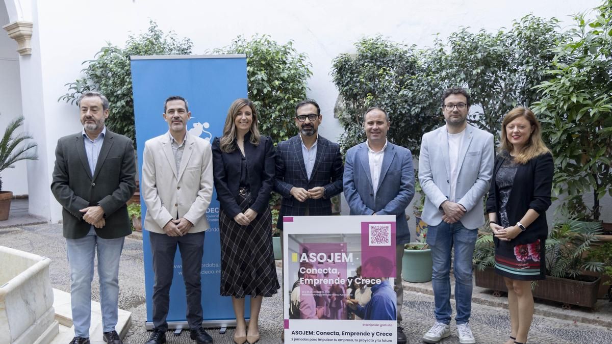 Puente Genil acogerá unas jornadas sobre emprendimiento fruto de la colaboración entre Diputación y Asojem