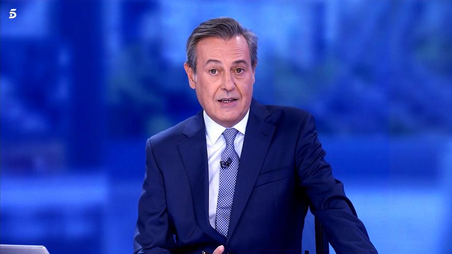 José Ribagorda despidió 'Informativos Telecinco' con un homenaje a su suegra: "Descansa en paz, querida Mariló"